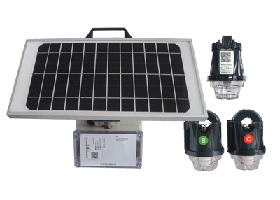 Wire load temperature monitoring system